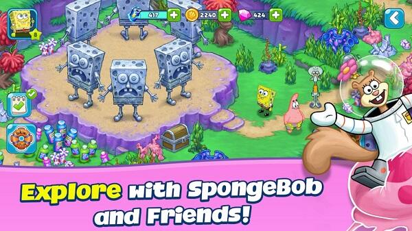 Spongebob Adventures in A Jam APK Mod