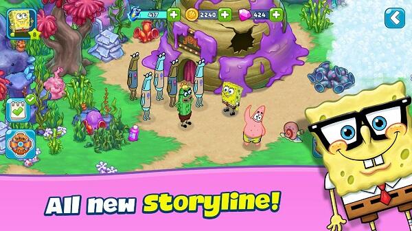 Spongebob Adventures in A Jam Mod APK