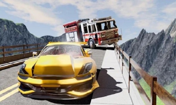 Mega Car Crash Simulator Mod APK OBB