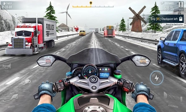 BRR Moto Bike Racing Game 3D Mod APK Unlimited Coins