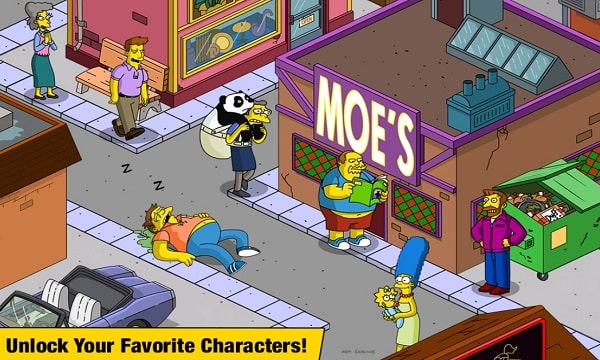 The Simpsons Tapped Out Mod APK