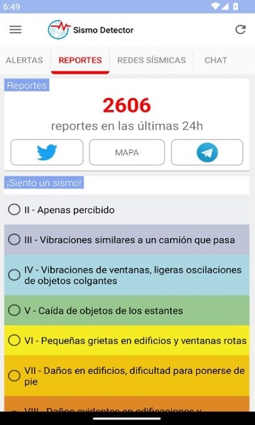 Descargar Sismo Detector Pro APK Gratis