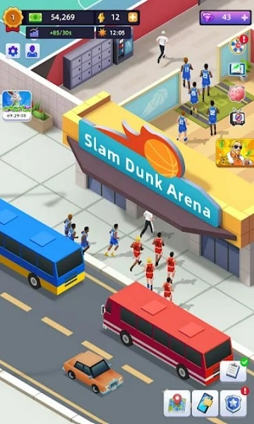 Idle Basketball Arena Tycoon Mod APK