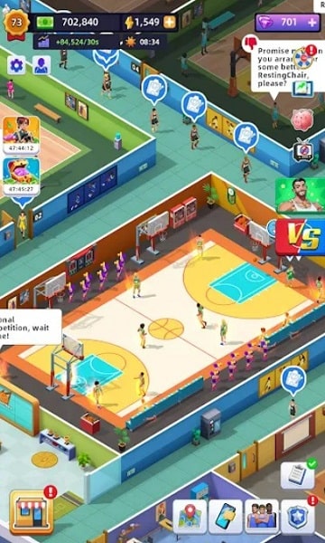 Idle Basketball Arena Tycoon Mod APK Unlimited Money