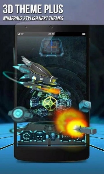 Next Launcher 3D Shell APK