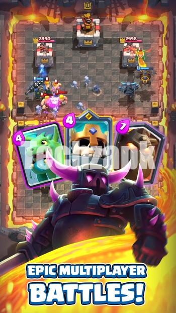 Clash Royale Mod APK Unlimited Gold