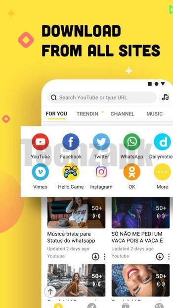 Snaptube Premium Mod APK