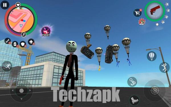 Download Stickman Rope Hero 2 Mod APK