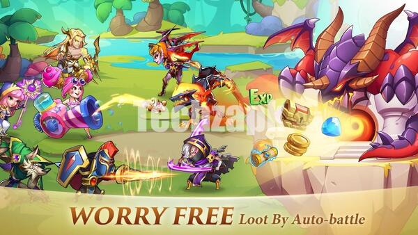 Idle Heroes Mod APK Unlimited Resources