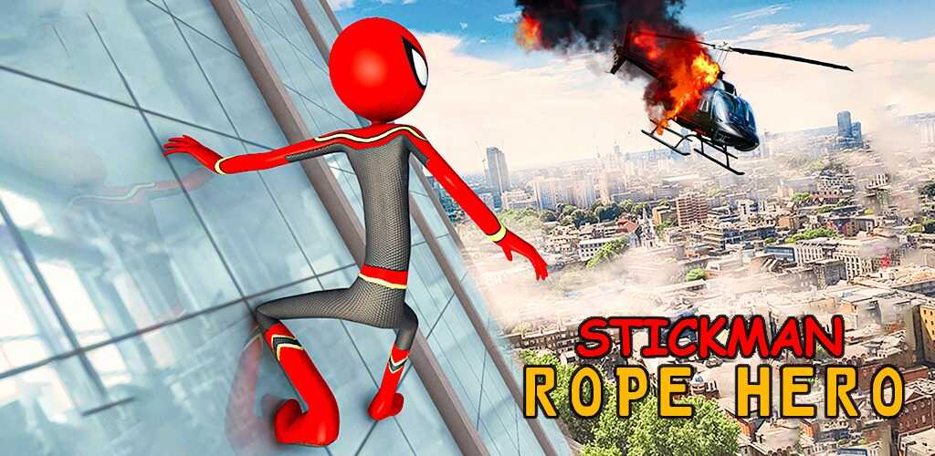 Stickman Rope Hero 2