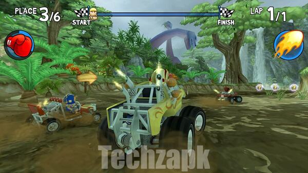 Beach Buggy Racing Mod APK Menu