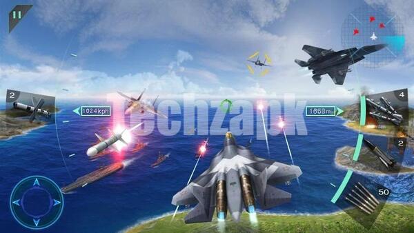 Sky Fighters 3D Mod APK Exp