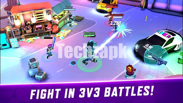 Gridpunk Battle Royale Mod APK God Mode