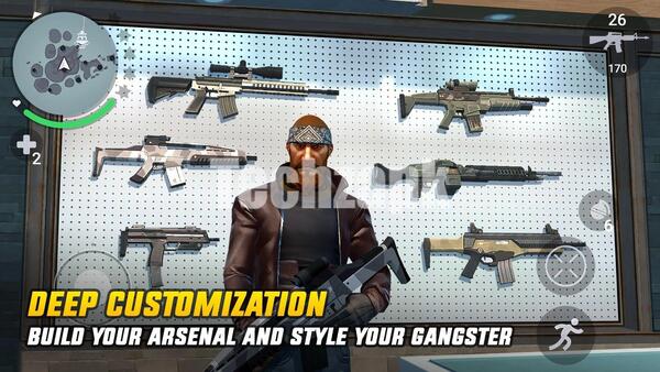 Gangstar New Orleans Mod APK No Reload