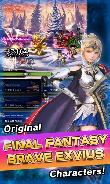Final Fantasy Brave Exvius Mod APK Defense Multiplayer
