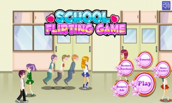 School Flirting Game