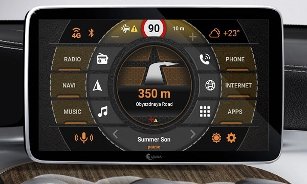 Download AGAMA Car Launcher Pro APK For Android