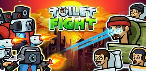 Toilet Fight Police vs Zombie