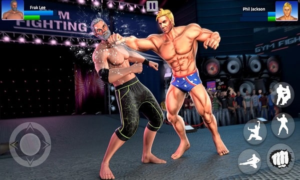 Bodybuilder Gym Fighting Game Mod APK For Android