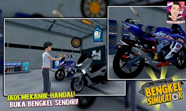 Bengkel Simulator Indonesia Mod APK