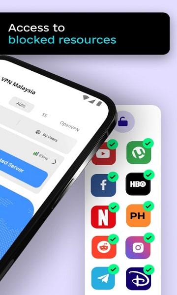 VPN Malaysia - Secure Fast VPN Mod APK