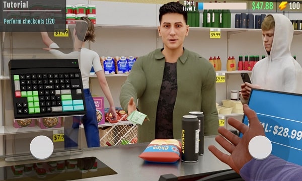 Supermarket Manager Simulator Mod APK