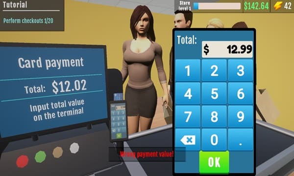 Supermarket Simulator Mod APK unlimited money and gold