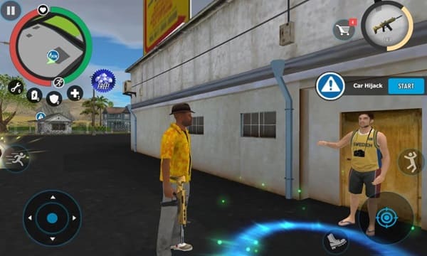 Real Gangster Crime Mod APK unlimited money and gems