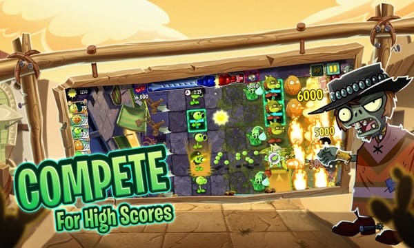 Plants vs Zombies Mod APK Unlimited Coins and Suns