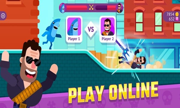 Bowmaster Mod APK unlock all characters VIP