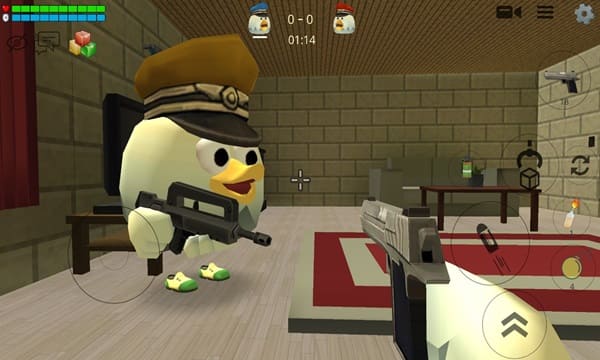 Chicken Gun Mod APK Unlimited Money and Immortality