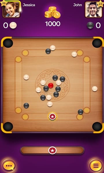 Carrom Pool Mod APK Unlimited coins and gems