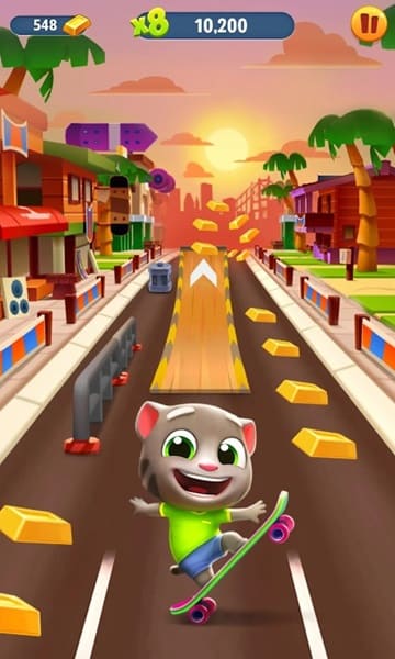 Talking Tom Gold Run Mod APK Unlimited Money