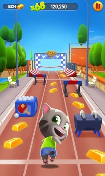 Talking Tom Gold Run Mod APK unlimited money and diamonds