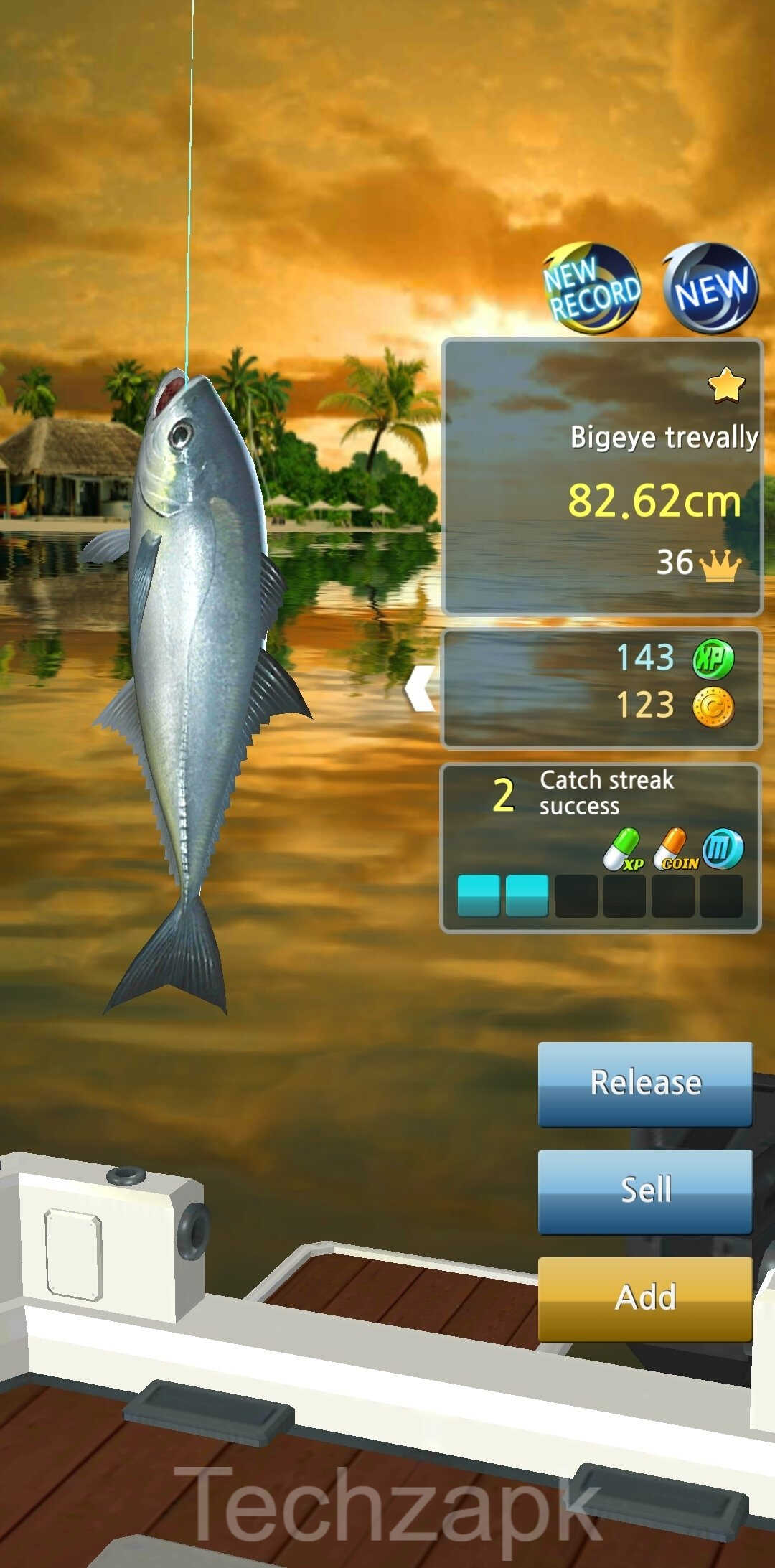 Fishing Hook Mod APK Mod Speed