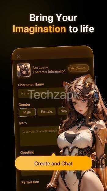 Poly AI Create AI Chat Bot Mod Apk