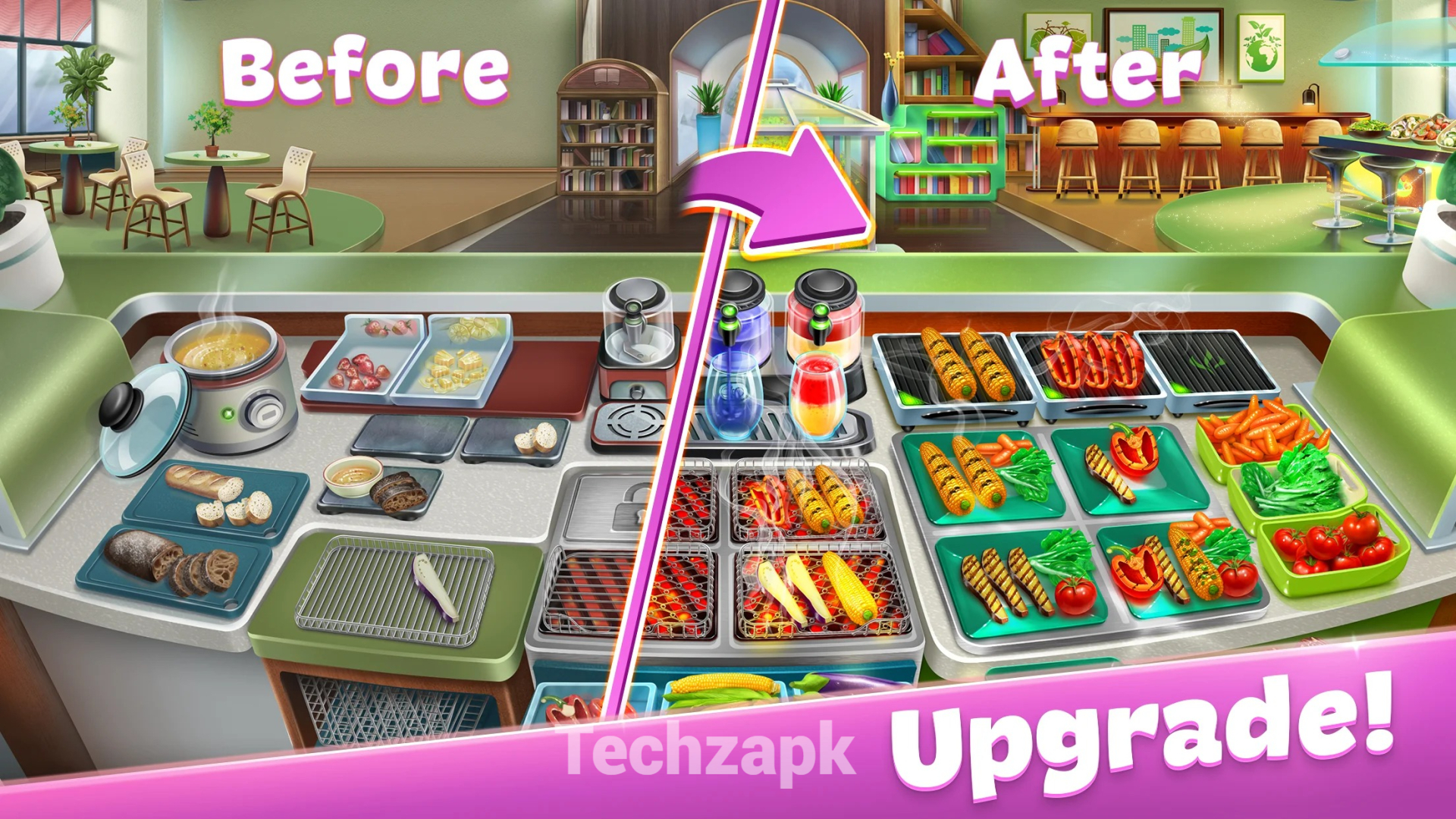 Cooking Fever Mod APK Unlimited Gems