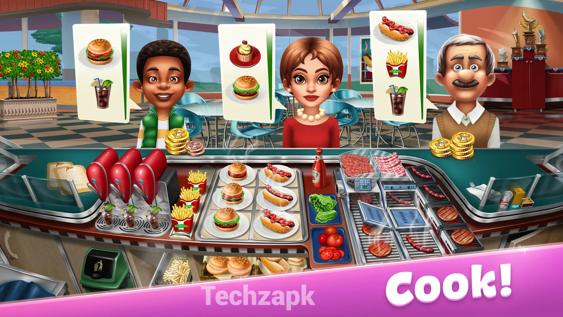 Download Cooking Fever Mod APK