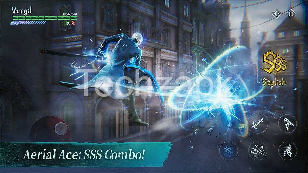 Devil May Cry:Peak Of Combat Mod APK Menu