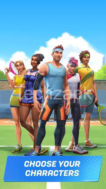 Download Tennis Clash Mod APK