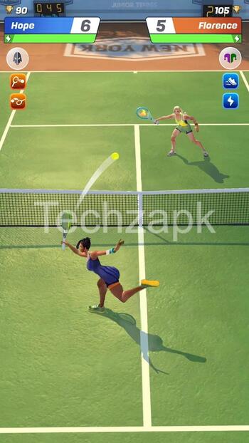 Tennis Clash Mod APK Unlimited Gems