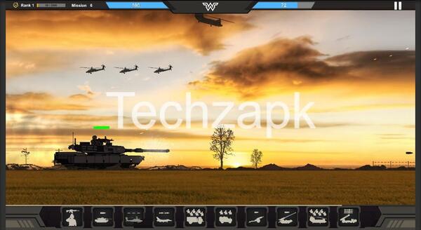 Warzone Commander Mod APK Unlocked Everything