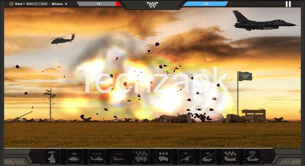 Warzone Commander Mod APK Unlocked