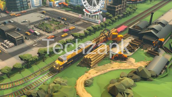 Transport Tycoon Empire Mod ẠPK No ADS