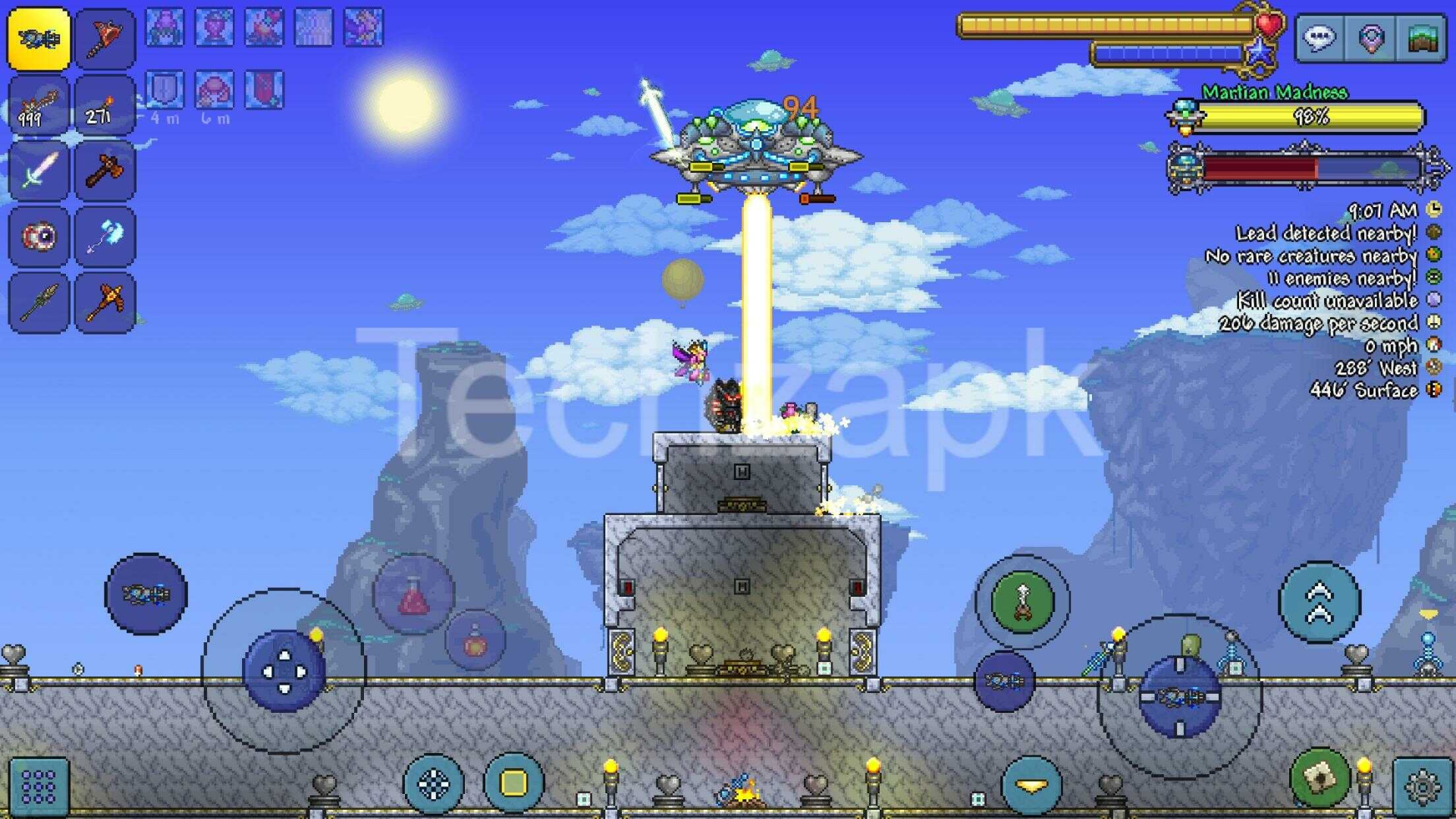 Terraria Mod APK High Damage