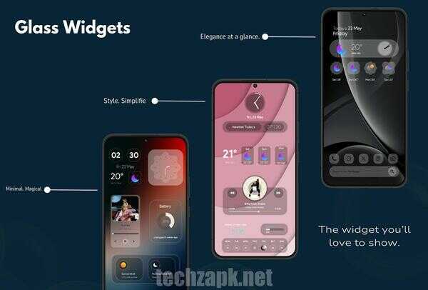 Glass Widgets APK Pro