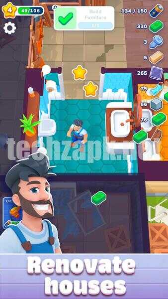 Renovation Day Mod APK No Ads