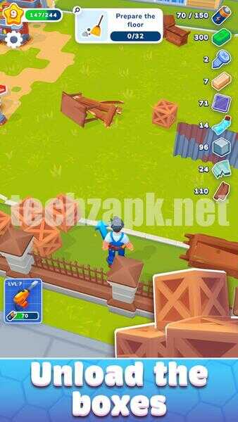 Renovation Day Mod APK Unlimited Stars