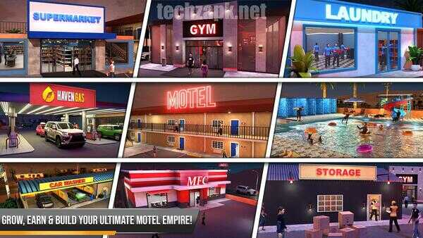 Supermarket Motel Simulator Mod APK Unlimited Energy