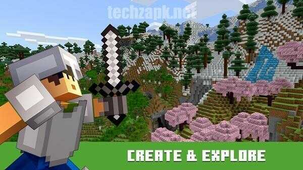 Minecraft 1.21.111 APK Menu